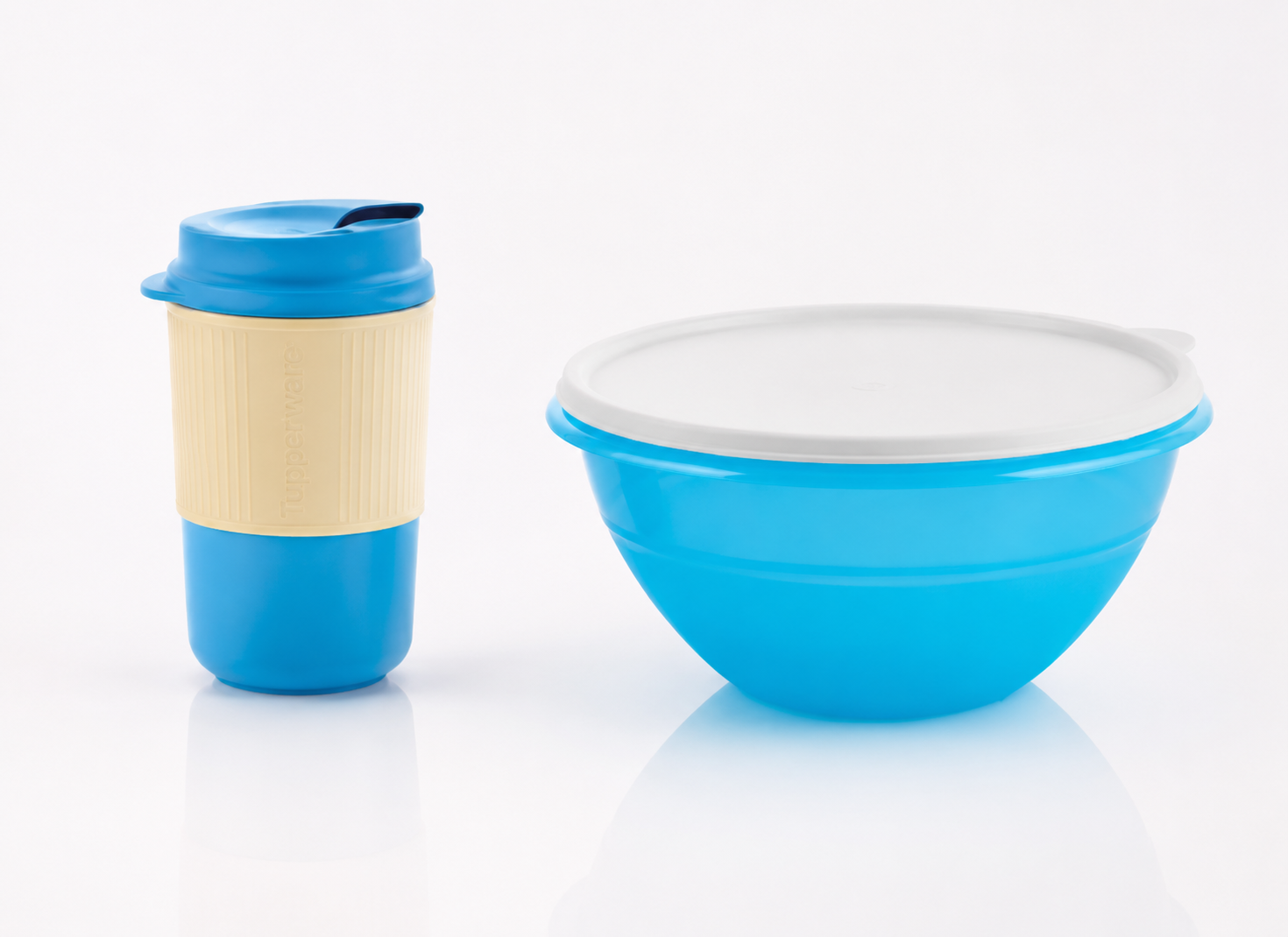 Bol Merveilleux 1,75lt bleu + Eco+ TASSE 350ml Bleu Clair